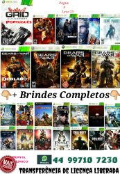 grid-portugues---gears-of-war-colecao4-jogos--resident-evil-4---resident-evil-5---lost-planet-colonia-lost-planet-3---brindes